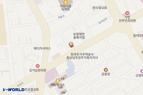 매봉주유소 위치 지도 — 대전광역시 동구 우암로247