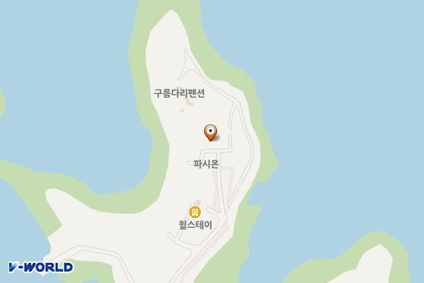 팡시온 위치 지도 — 대전광역시 동구 회남로275번길227