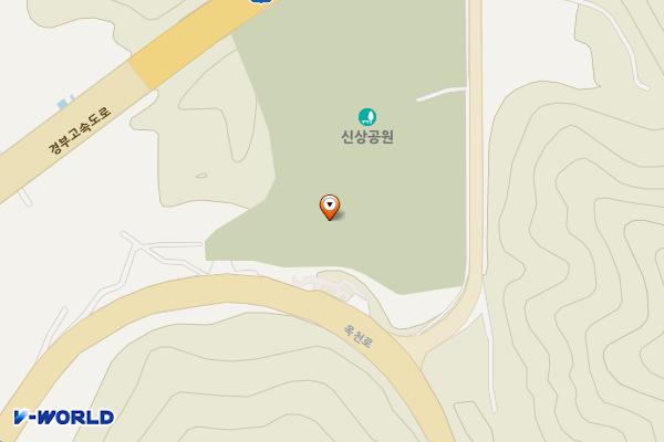 세천 쌈지공원 위치 지도 — 대전광역시 동구 신상동 233-1