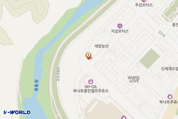 안영2어린이공원 공중화장실 위치 지도 — 대전광역시 중구 성산로13번길 23(안영동)