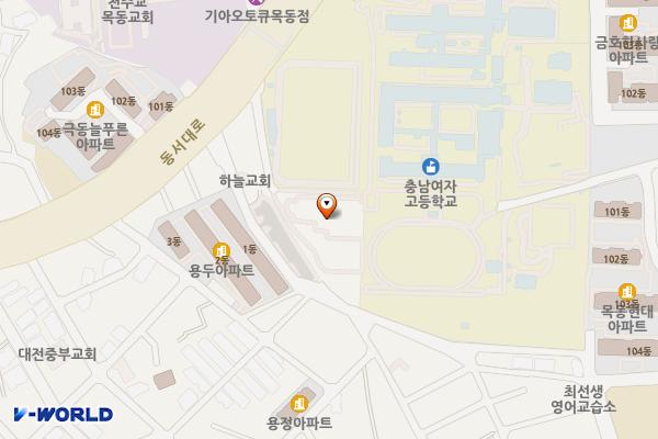 대전학생교육문화원 화장실 위치 지도 — 대전광역시 중구 동서대로 1360