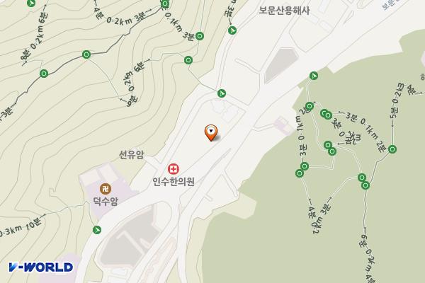 으뜸 공중화장실 위치 지도 — 대전광역시 중구 보문산공원497번길 12(대사동)