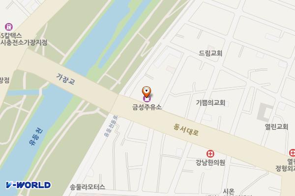 삼부에너지 금성주유소 개방화장실 위치 지도 — 대전광역시 중구 동서대로1183(태평동)