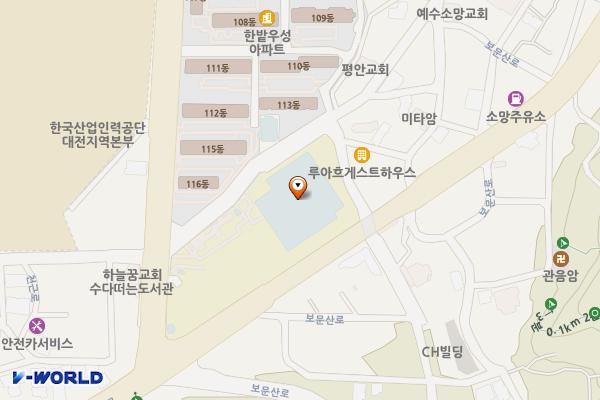 한밭도서관 본관 화장실 위치 지도 — 대전광역시 중구 서문로 10 한밭도서관