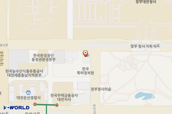 기술보증기금 대전지점 위치 지도 — 대전광역시 서구 둔산서로 141