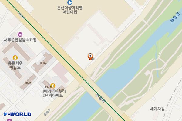 대전순복음교회 위치 지도 — 대전광역시 서구 계룡로 689