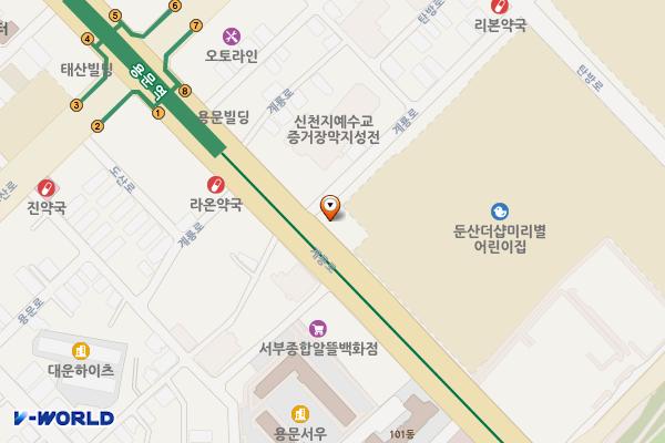 용문동우체국 위치 지도 — 대전광역시 서구 계룡로 669