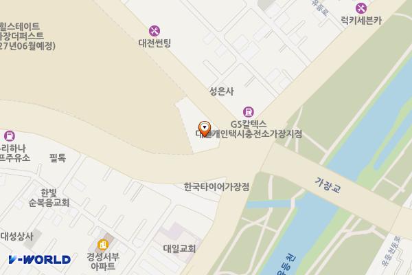 온누리크리닉 위치 지도 — 대전광역시 서구 동서대로 1147