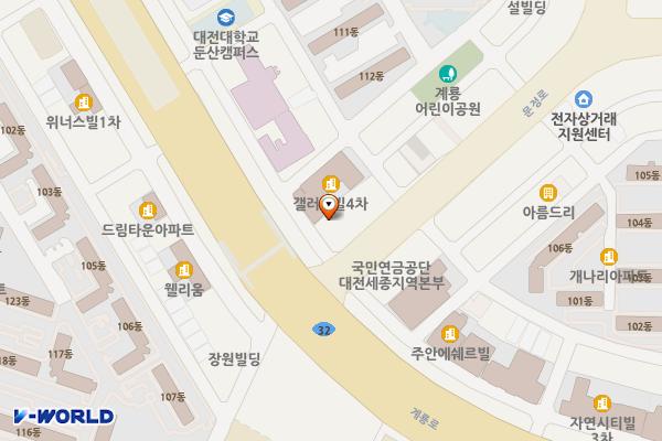 구도일 한밭주유소 위치 지도 — 대전광역시 서구 문정로 3 (둔산동)