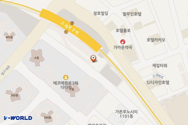 소래제2 위치 지도 — 인천광역시 남동구 논현고잔동 750-2