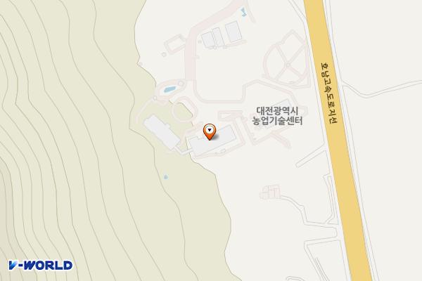 대전광역시 농업기술센터 농심관2층 위치 지도 — 대전광역시 유성구 교촌대정로 97 (교촌동)
