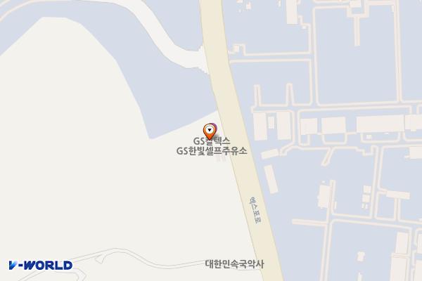 GS한빛주유소 위치 지도 — 대전광역시 유성구 원촌동 135