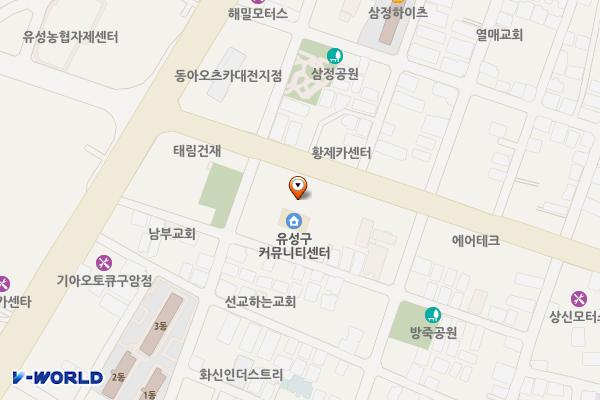 구암상사주유소 위치 지도 — 대전광역시 유성구 유성대로654번길 32 (구암동)