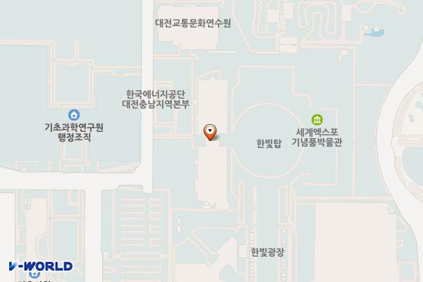 대전콘텐츠코리아 랩 위치 지도 — 대전광역시 유성구 대덕대로 480(도룡동)