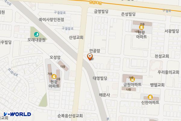 만수복개천2 위치 지도 — 인천광역시 남동구 복개동로 68 (만수동)