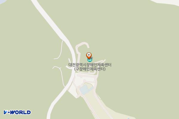 장애인체육센터 위치 지도 — 대전광역시 유성구 덕명로 56번길 85