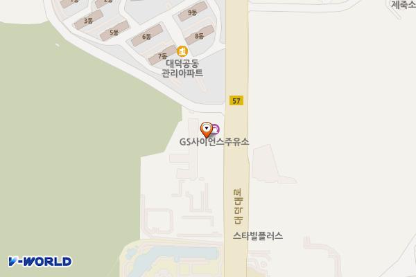 GS사이언스주유소 위치 지도 — 대전광역시 유성구 대덕대로 539 (가정동)