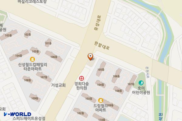 하이마트유성점 위치 지도 — 대전광역시 유성구 유성대로 808 (장대동)