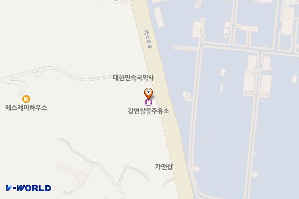 강변오일뱅크주유소 위치 지도 — 대전광역시 유성구 엑스포로 293 (원촌동)
