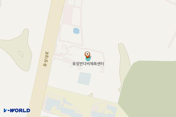 유성종합스포츠센터 1층 위치 지도 — 대전광역시 유성구 유성대로 978 (신성동)