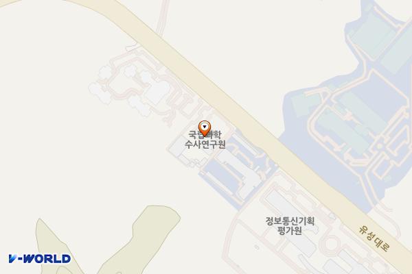 대전과학수사연구소 별관1층 위치 지도 — 대전광역시 유성구 유성대로 1524 (화암동)