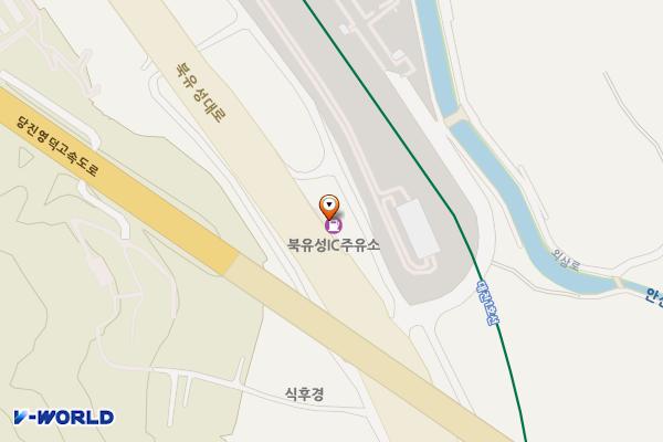 북유성IC주유소 위치 지도 — 대전광역시 유성구 북유성대로 408 (외삼동)