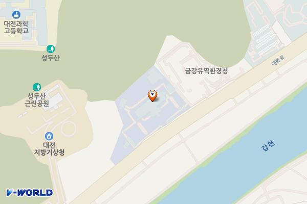 대전광역시 보건환경연구원 위치 지도 — 대전광역시 유성구 대학로 407 (구성동)