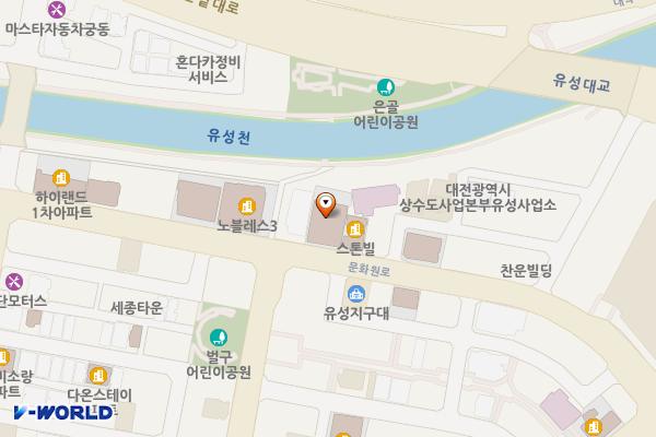 투유2차 위치 지도 — 대전광역시 유성구 문화원로 131 (봉명동, 투유2)