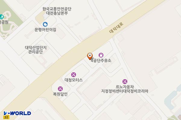 공단LPG충전소 위치 지도 — 대전광역시 대덕구 대덕대로 1408(신일동)