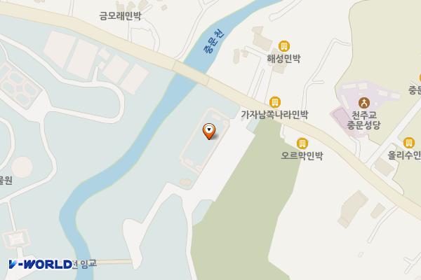 천제연폭포 공영주차장 위치 지도 — 제주특별자치도 서귀포시 중문동 2230