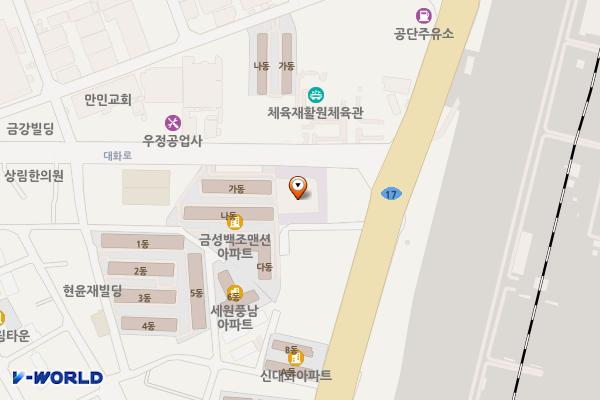 대화동성당 위치 지도 — 대전광역시 대덕구 대화12길 4(대화동)