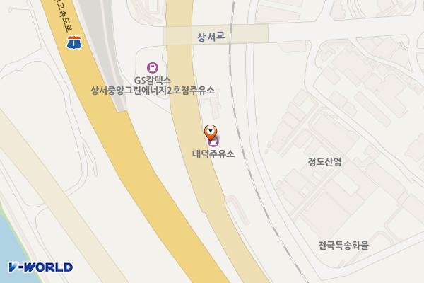 현대오일뱅크㈜직영대덕주유소 위치 지도 — 대전광역시 대덕구 신탄진로 470(상서동)