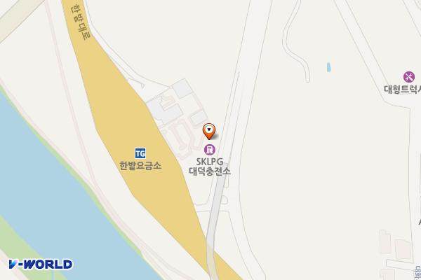 ㈜에스알머트리얼즈 대덕충전소 위치 지도 — 대전광역시 대덕구 대전로1331번길 460(대화동)