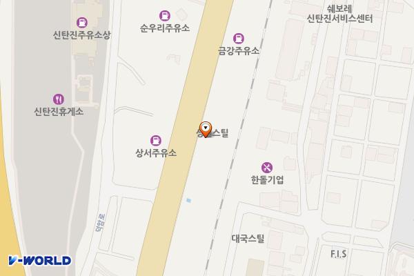신탄진충전소 위치 지도 — 대전광역시 대덕구 신탄진로 520(상서동)