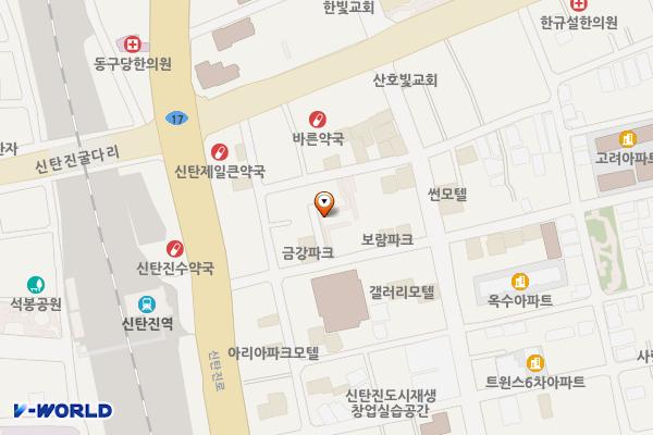 신탄진주차장 위치 지도 — 대전광역시 대덕구 신탄진동140-25