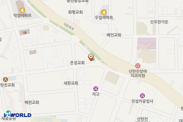 평안정형외과의원 위치 지도 — 대전광역시 대덕구 덕암로265번길 25(덕암동)