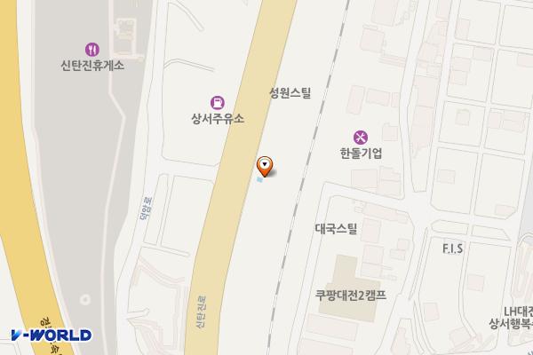 장수촌식당 위치 지도 — 대전광역시 대덕구 신탄진로 512(상서동)