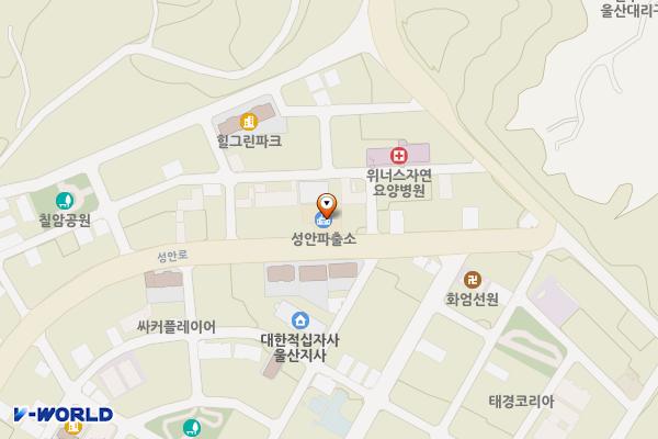 성안파출소 화장실 위치 지도 — 울산광역시 중구 성안로 257 (성안동, 성안파출소)