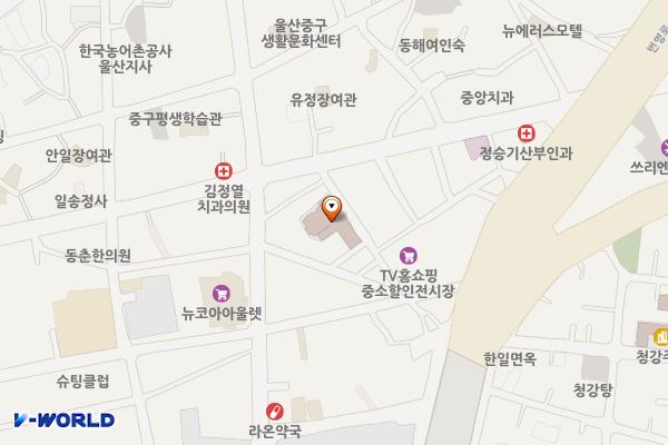 진흥상가 위치 지도 — 울산광역시 중구 중앙시장길 8(옥교동)