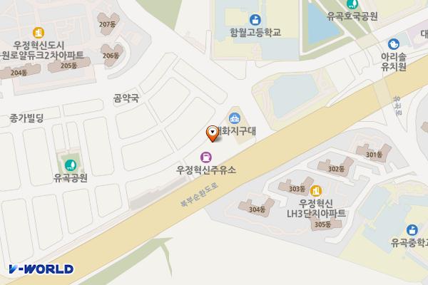 울산태화동우체국 위치 지도 — 울산광역시 중구 종가5길 57 (유곡동,울산태화동우체국)