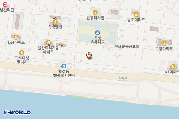 중구야구장 위치 지도 — 울산광역시 중구 옥교로 95