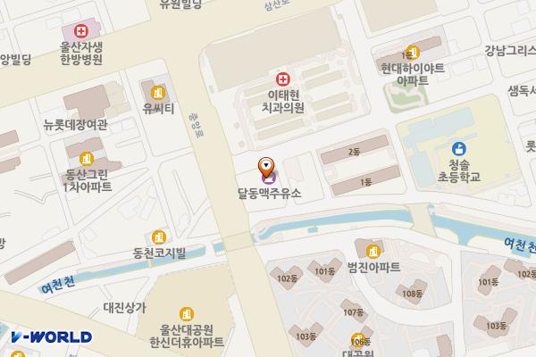 SK달동 맥주유소 화장실 위치 지도 — 울산광역시 남구 중앙로 126
