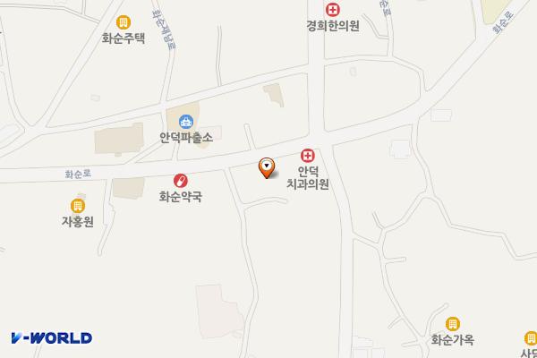 화순사거리 공영주차장 위치 지도 — 제주특별자치도 서귀포시 안덕면 화순리 1072