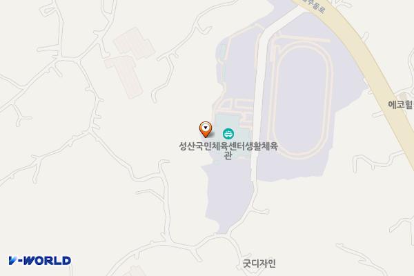 성산체육관 공영주차장 위치 지도 — 제주특별자치도 서귀포시 성산읍 일주동로 4024