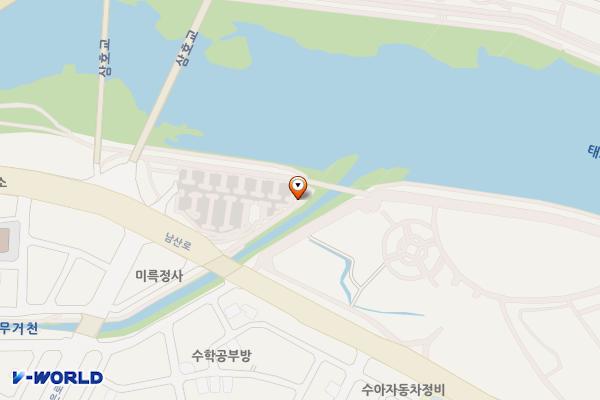 삼호다목적광장 화장실 위치 지도 — 울산광역시 남구 남산로 49