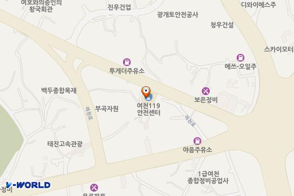 여천119안전센터 화장실 위치 지도 — 울산광역시 남구 여천로 81-33