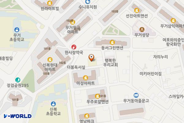 신복도서관 화장실 위치 지도 — 울산광역시 남구 신복로72번길 18-13