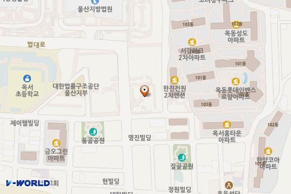 청소년 차오름센터 화장실 위치 지도 — 울산광역시 남구 법대로81번길 1