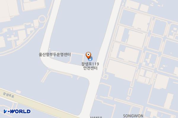 장생포119안전센터 화장실 위치 지도 — 울산광역시 남구 매암로 18