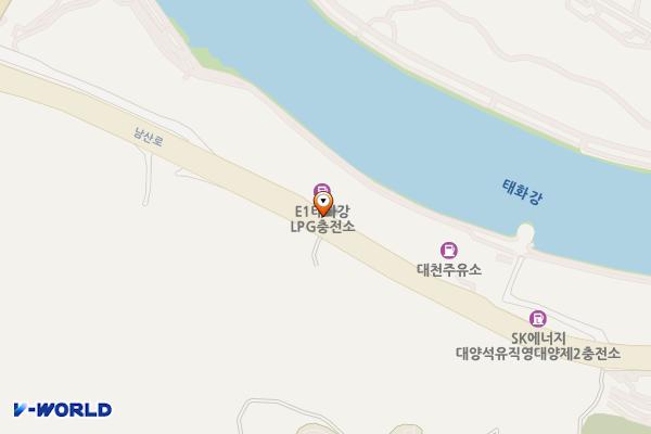 전망대 화장실 위치 지도 — 울산광역시 남구 남산로 211